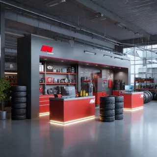 Tyre shop